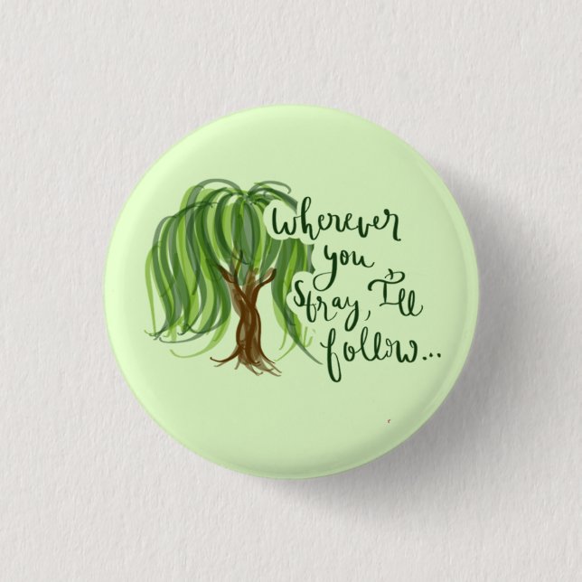 T. Swift Inspired  1 Inch Round Button (Front)