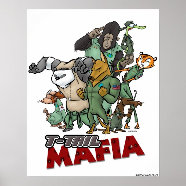 T-Tail Mafia Poster (Front)