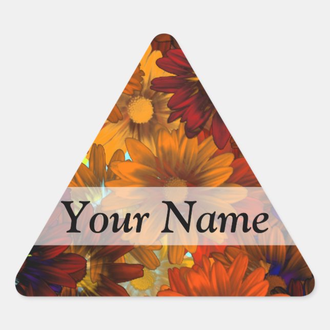 t triangle sticker (Front)