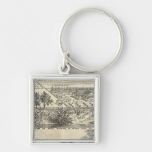 T Winters farm Keychain