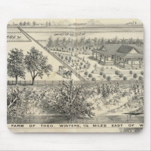 T Winters farm Mouse Pad