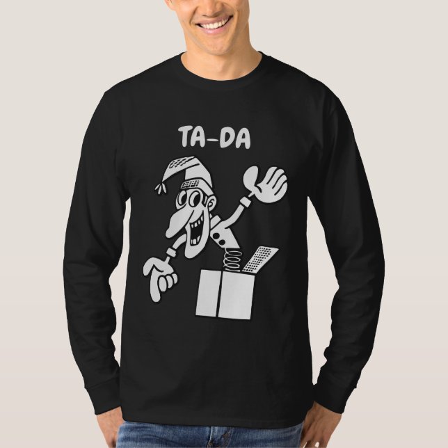 TA-DA jack in the box T-shirt (Front)