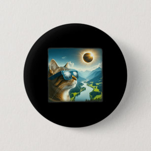 Tab 2024 Total Solar Eclipse 2 Inch Round Button