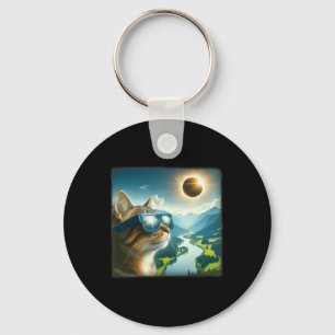 Tab 2024 Total Solar Eclipse  Keychain
