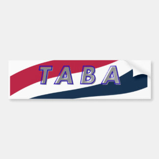 TABA political take America back again Bumper Sticker