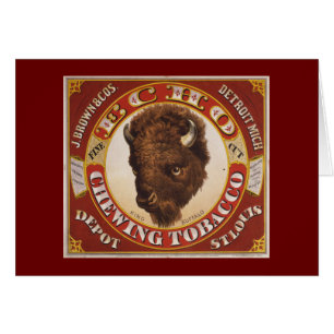 Tabac de mastication d'écho - coupe fine du Roi