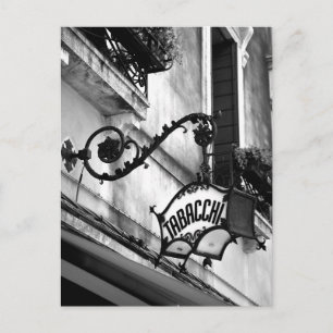 Tabacci Sign Postcard