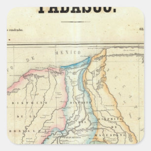 Tabasco, Mexico Square Sticker