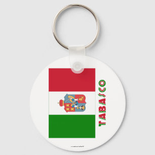 Tabasco Unofficial Flag Keychain