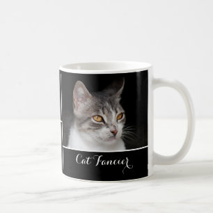 Tabby Cat Fancier - personalized text Coffee Mug
