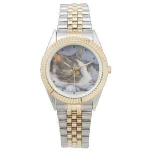 Tabby Cat Fine Art Watch