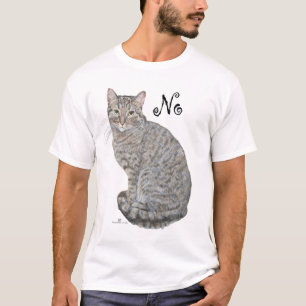 Tabby Cat is Not Open T-Shirt