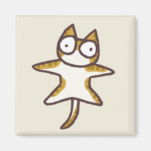 Tabby Cat Magnet (Front)