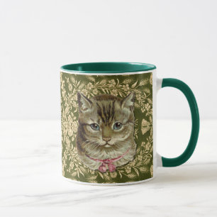Tabby cat mug