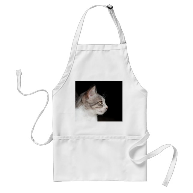 Tabby cat standard apron (Front)