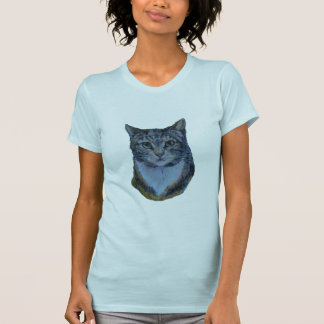 Tabby Cat Stare Down ...Meow T-Shirt