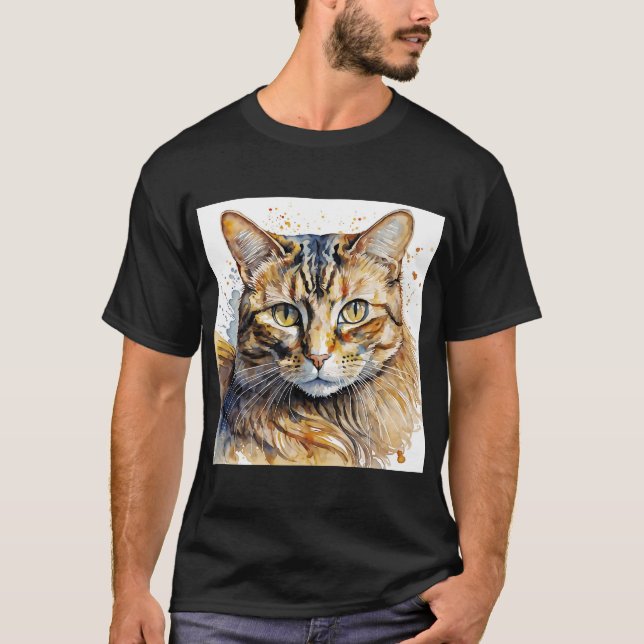 Tabby Cat T-Shirt (Front)