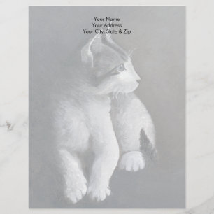 Tabby Kitten Letterhead