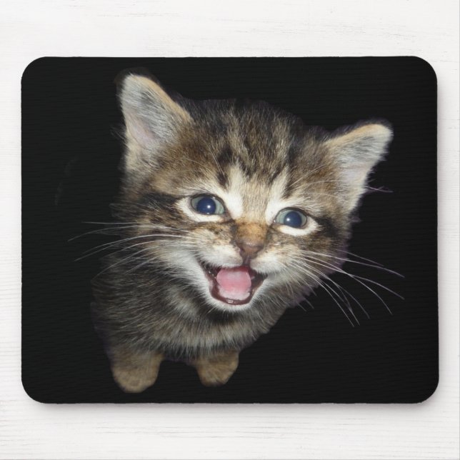 Tabby Kitten Mouse Pad (Front)