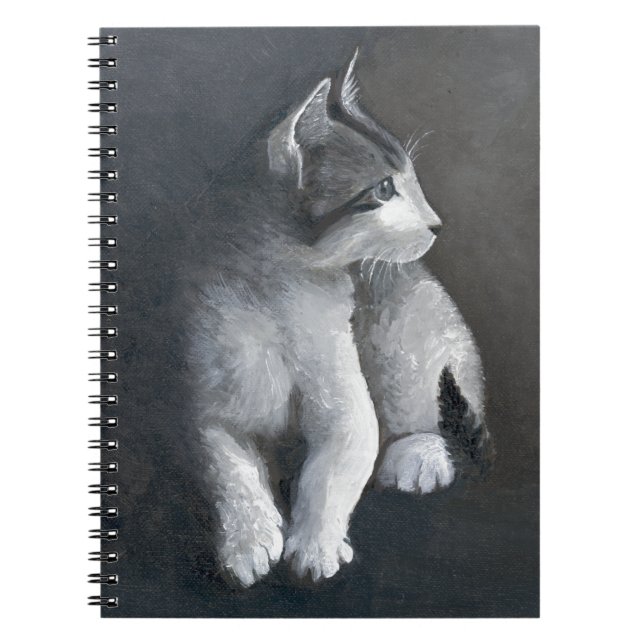Tabby Kitten Notebook (Front)