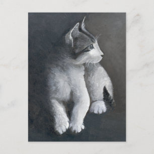 Tabby Kitten postcard