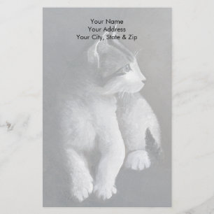 Tabby Kitten Stationery