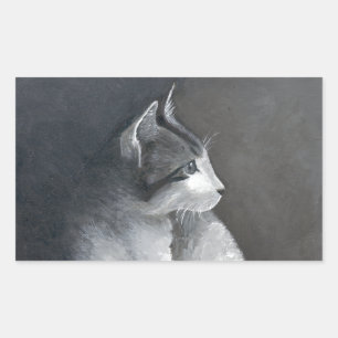 Tabby Kitten Sticker