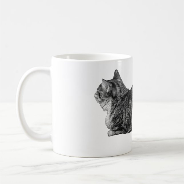 Tabby Loaf, Soft Texture Coffee Mug (Left)