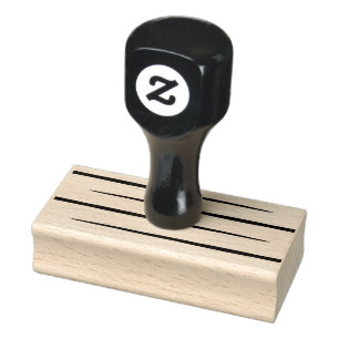 Tabby-Stripe Rubber Stamp