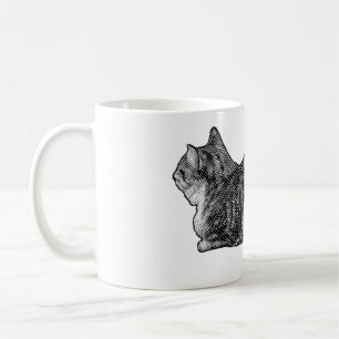 Tabby with Paws Tucked Coffee Mug