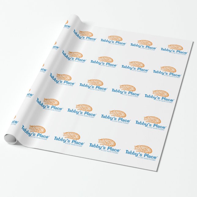Tabby's Place wrapping paper (Unrolled)