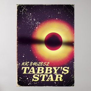 Tabbys star space poster