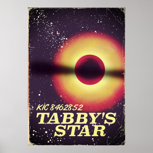Tabbys star space poster (Front)