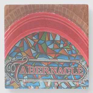 Tabernacle, Downtown, Atlanta Landmark Marble Ston Stone Coaster