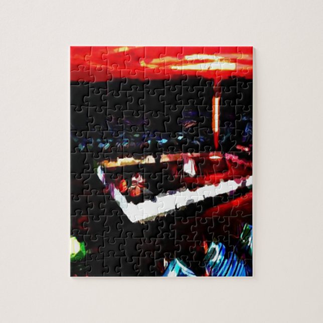 Tabernacle of God in the Wilderness Jigsaw Puzzle (Vertical)