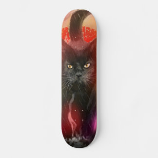 Tabla de Skate Gato Negro Skateboard