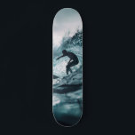 Tabla de Skate Surfista Surfeando en el Mar Skateboard<br><div class="desc">Un surfista surfeando en el mar inspira el diseño de esta tabla de skate, transmitiendo libertad, energía y movimiento. El arte refleja la conexión con las olas, el viento y la aventura, llevando la vibra del surf a la cultura urbana. Es una tabla perfecta para riders que disfrutan fluir en...</div>