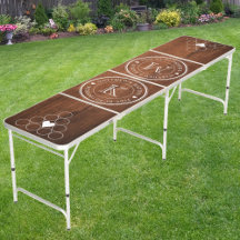 Mariage Monogramme Coeur Noyer rustique