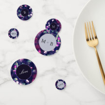 Table Berry Sparkle Confetti