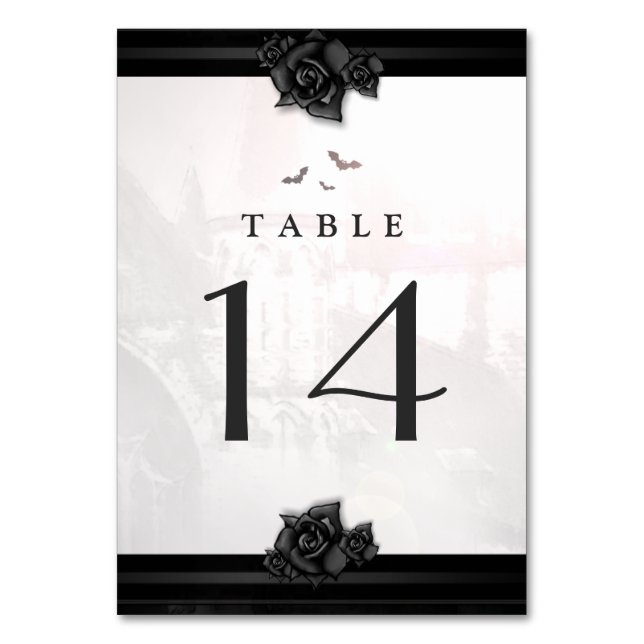 Table Card (Front)