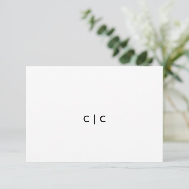 Table Card (Standing Front)