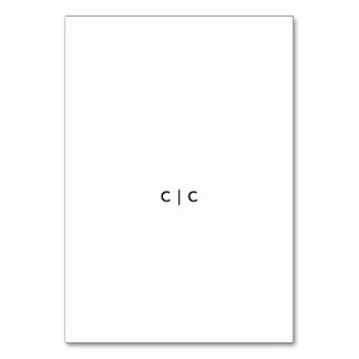 Table Card
