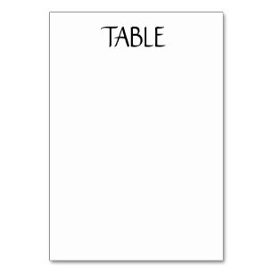 TABLE CARD 3.5X5 100 LB.