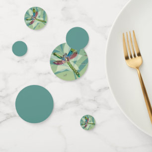 Table Confetti de Wedding shower de libellule de r