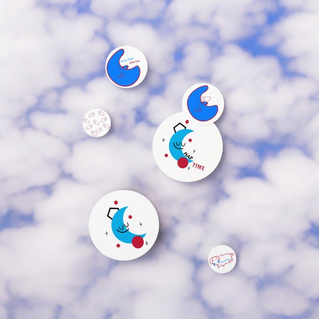 Table Confetti Demi-Lune (half blue moon party confetti,kids birthday party,baby shower,graduation,night party, throw fun)