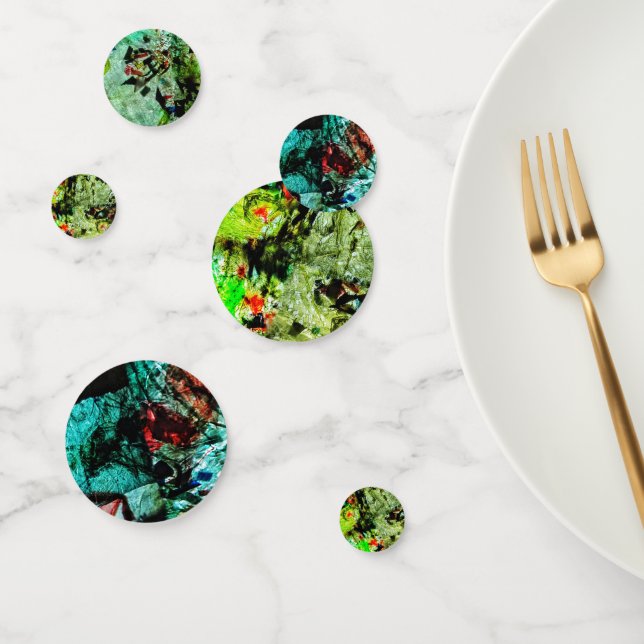 Table Confetti,Recycle plastic decorative confetti (Group)