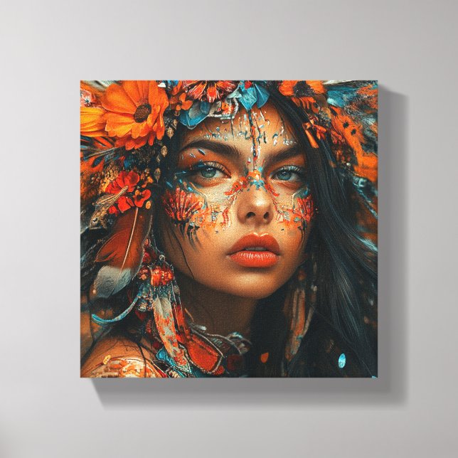 Table "Daughter of land" Canvas Print (Front)