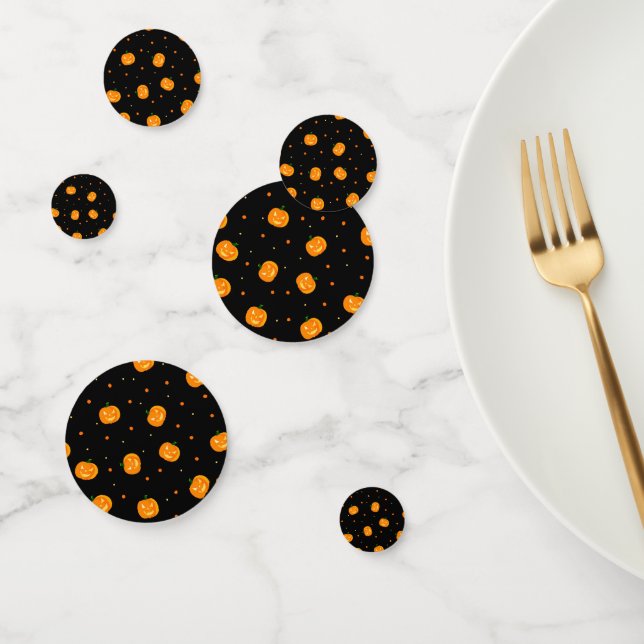 Table de pluie citrouille Confetti (Groupe)