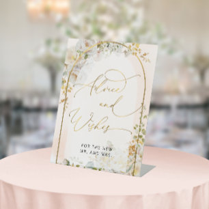Table Élégant conseil et désirs floraux signe de piédest