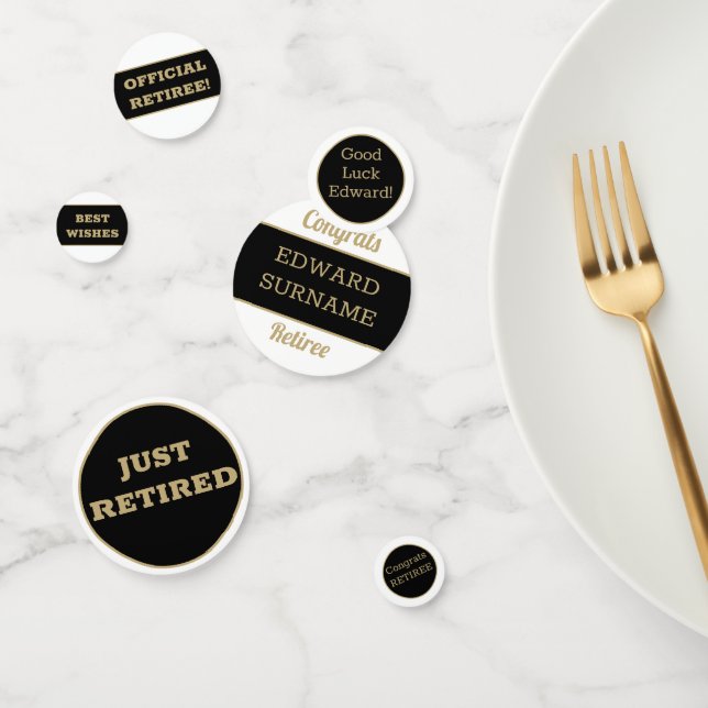 Table Festive Retraite Party Confetti (Groupe)